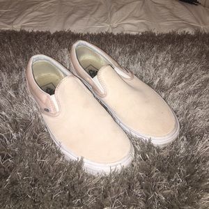 suede pink vans